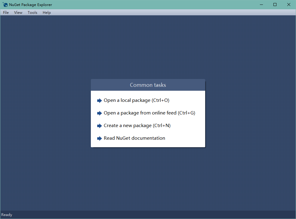 nuget package explorer